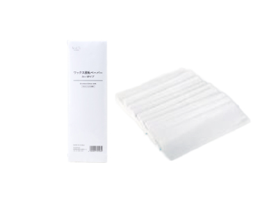 ＆T’s ワックス脱毛ペーパー (カットタイプ)100枚入り