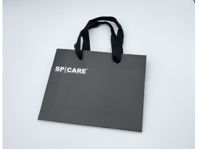SPICAREショッパー ブラック・小(a)